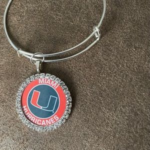 Miami hurricanes bracelet